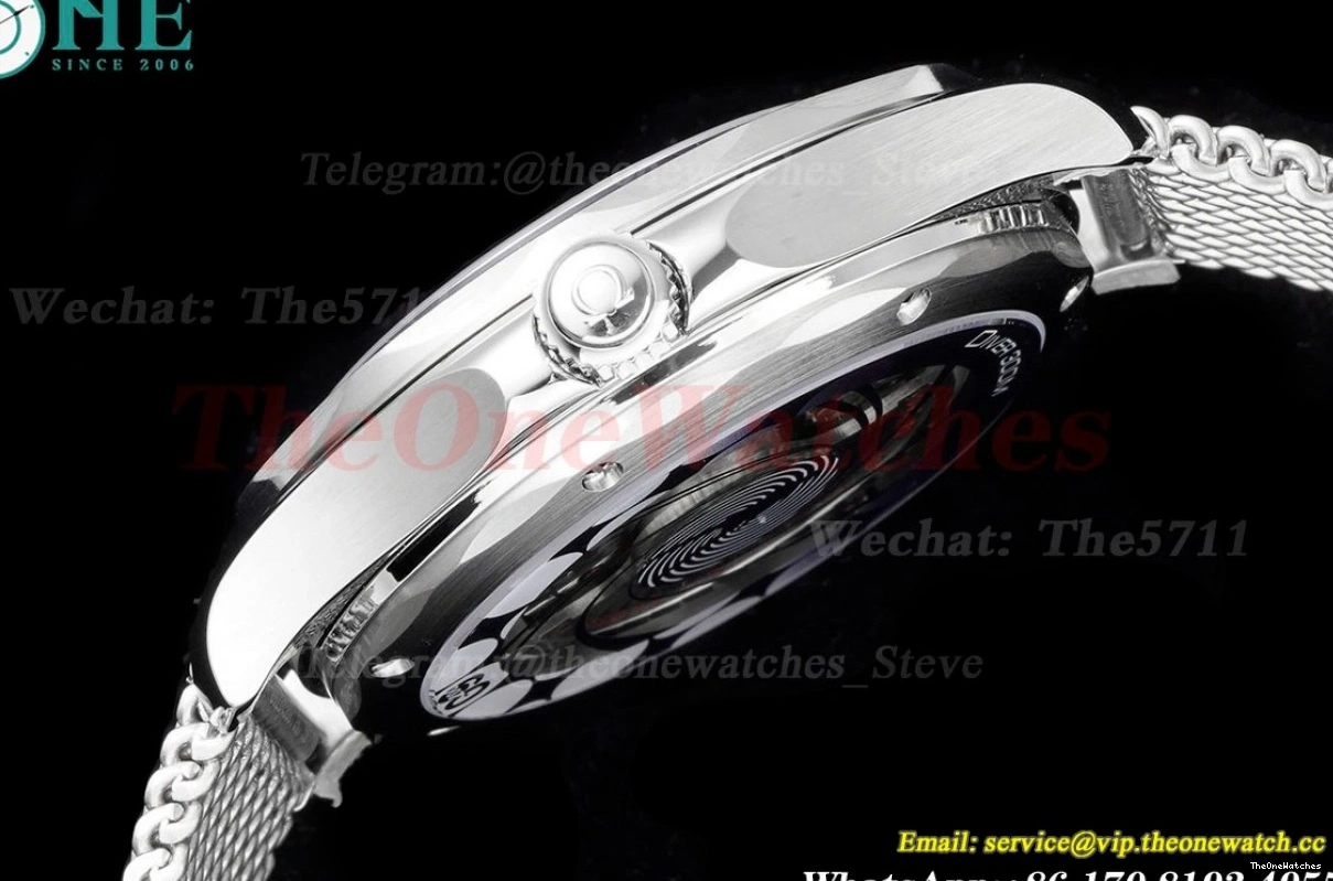 VSF 300m SS Bond 42mm 60th Dial Blue SS Seamaster A8806 James 0125